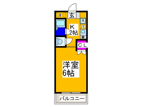 ルミネスハウス山下の物件間取画像